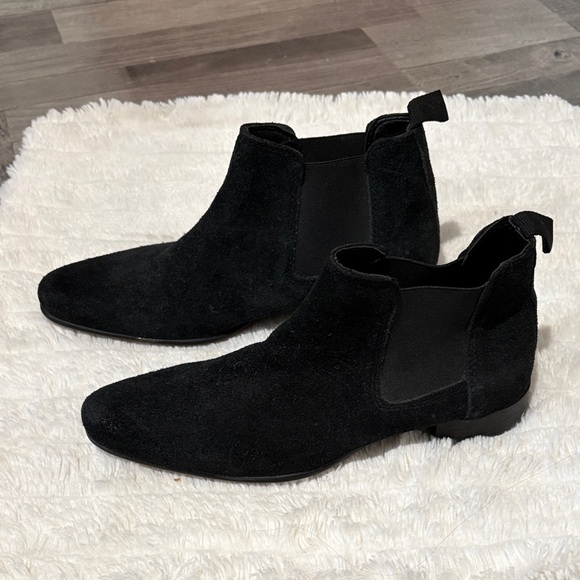 ASOS Shoes - ASOS Design Chelsea Black Suede Ankle Boots